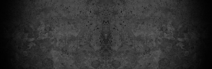 Old wall texture cement dark black gray  background abstract grey color design are light with white gradient background.