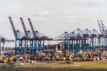 Hamburg harbour 