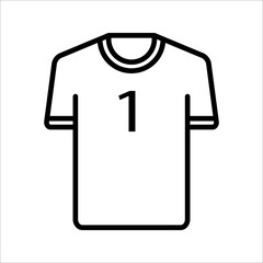 sports jersey icon