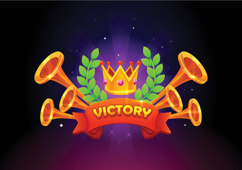 Victory game screen