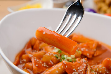 stir-fried Rice Cake