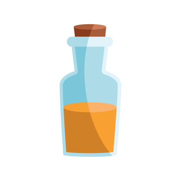 potion bottle with corck
