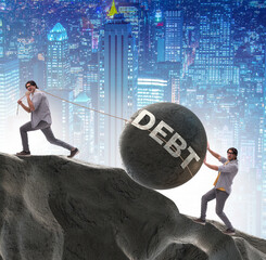 Concept of student loan and expensive education