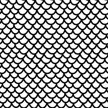 Abstract scales. Seamless scale pattern.