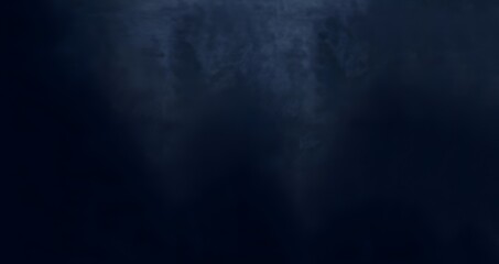 Dark blue grunge background. Toned texture of old wood. Blue vintage wooden background.