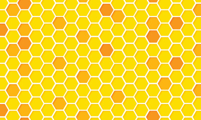 Hexagon bee hive design background