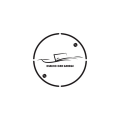 Obraz premium classic car icon