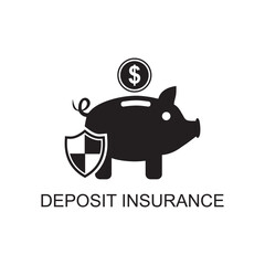 deposit insurance icon , financial icon