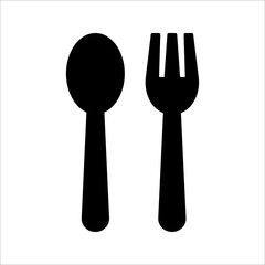 spoon with fork icon