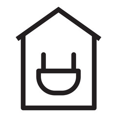 Building Ecology Estate Home House Icon