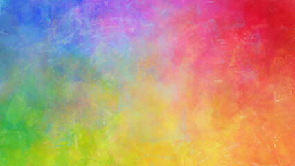 カラフルな手描き水彩背景素材