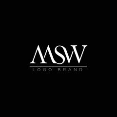 Obraz premium MSW logo