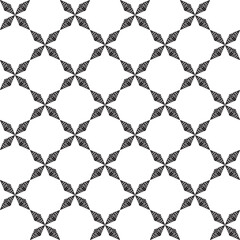 Fototapeta premium Seamless pattern line doodle hand drawing abstract isolated on background