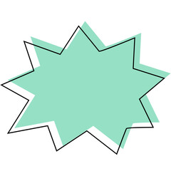 Speech bubble vector illustration