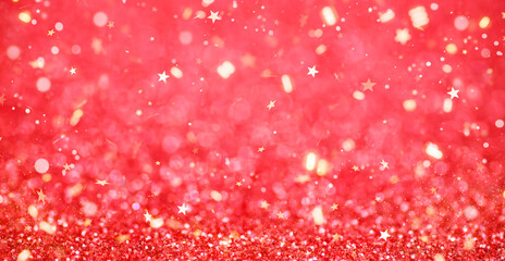 abstract background red color bokeh shine