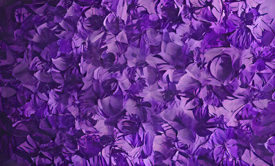 Beautiful Purple Flowers Texture, Dynamic Abstract Background and Ilustration