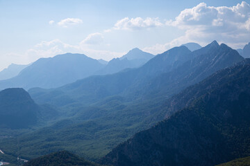 Mountain landscape. Mountains in Turkey