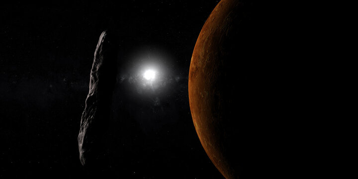 Oumuamua, interstellar object, orbiting near Venus planet