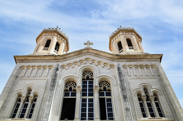 Obraz premium Orthodox church in the old town of Dubrovnik, Croatia