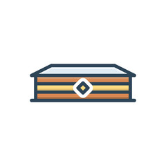 Color illustration icon for base 