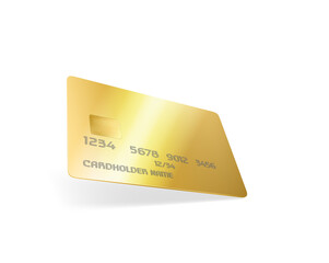 Golden credit card