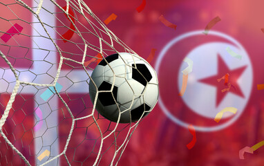 Football Cup competition between the national Denmark and national Tunisia.