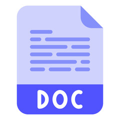 doc file format extension icon