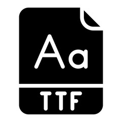 ttf file format extension icon