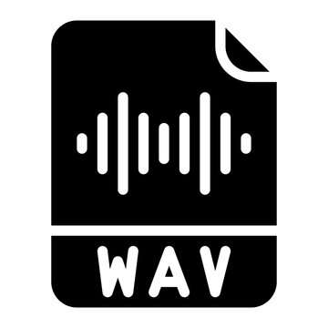wav file format extension icon