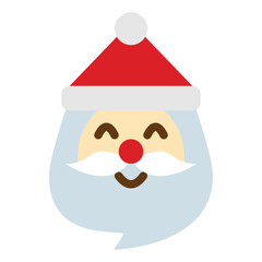 santa christmas celebration winter decoration icon