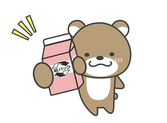 紙パック　くま