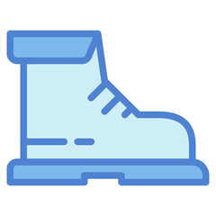 Boots two tone icon style