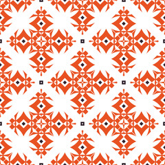 Abstract geometric pattern. A seamless background, vintage texture.	