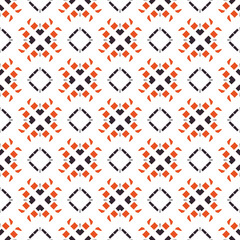 Abstract geometric pattern. A seamless background, vintage texture.	