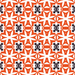 Obraz premium Abstract geometric pattern. A seamless background, vintage texture. 