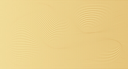 Abstract gold vector background with stripes. Abstract gold gradient background. Shiny gold texture. Vector illustration