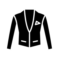 Illustration of Suit design Icon