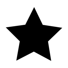 black star icon transparent png