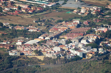Town of Valsequillo in Gran Canaria. Canary Islands. Spain.