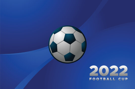2022 Football Cup Background Idea