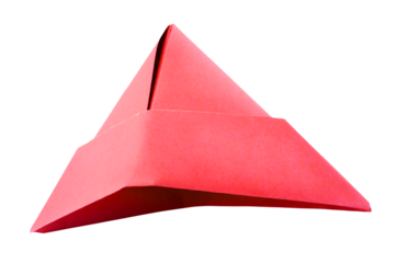 red paper hat
