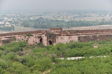Fototapeta na wymiar Rohtas Fort, Qila Rohtas fortress in province of Punjab, Pakistan