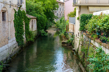 Portogruaro, old town in Venice province