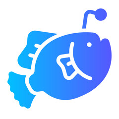 anglerfish gradient icon