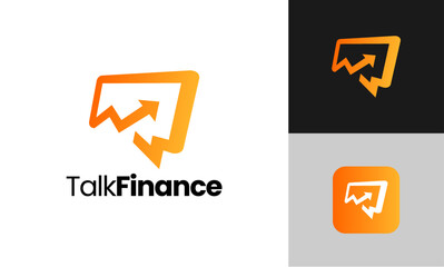 Talk finance business bubble chat suitable for finance service business