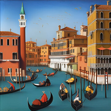 Venice - That Canaletto Look, Gen Art, AI, Artificial Intelligence