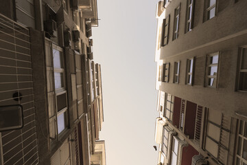 Izmir, Turkey - city, street, skyscraper, building, 