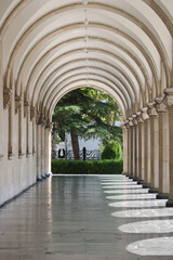 Fototapeta premium Colonnade at Joseph Stalin museum in of Gori, Georgia 