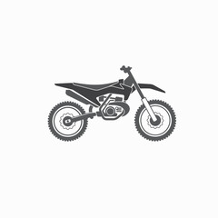 motocross illustration, sport, vector art