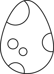 dragon egg design illustration isolated on transparent background